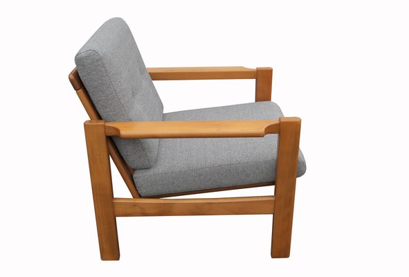 Mid-Century Modern Beech Armchair, 1970s-PF-561532