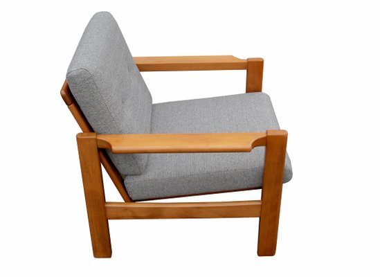 Mid-Century Modern Beech Armchair, 1970s-PF-561532