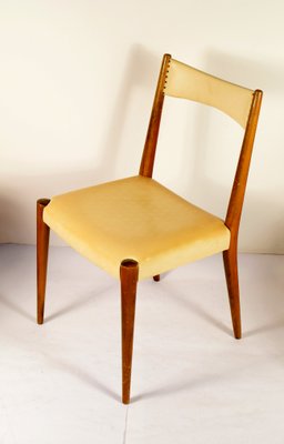 Mid-Century Modern Beech Dining Chairs by Anna-Lülja Praun for Wiesner-Hager, Austria, 1953, Set of 4-VA-767178