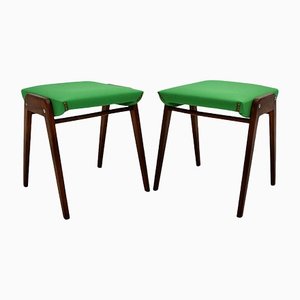 Mid-Century Modern Beech Model SW 2 Stools by Roland Rainer, Austria, 1955, Set of 2-NB-1385598