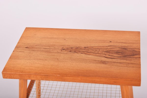 Mid-Century Modern Beech Table, 1950s-WHY-1107738