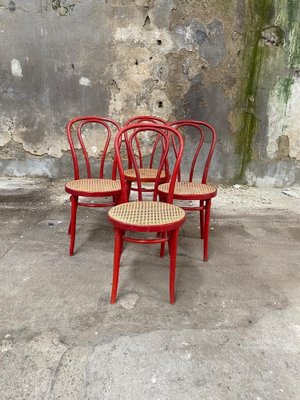 Mid-Century Modern Bent Chairs, 1960s, Set of 4-DHH-1814534