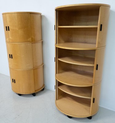 Mid-Century Modern Big O Cabinets by Dirk Meylaerts, 1990s, Set of 2-FGA-1782273