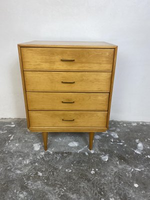 Mid-Century Modern Birch Drawer Cabinet by Cees Braakman, 1950s-DE-1001382