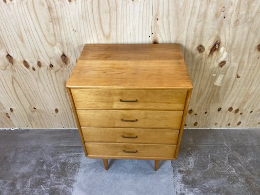 Mid-Century Modern Birch Drawer Cabinet by Cees Braakman, 1950s-DE-1001382