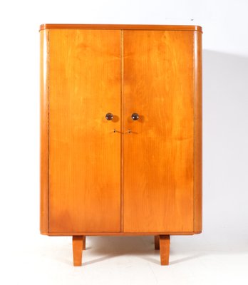 Mid-Century Modern Birch Plywood Armoire by Cor Alons for De Boer Gouda, 1949-MY-1815713