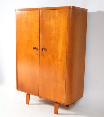 Mid-Century Modern Birch Plywood Armoire by Cor Alons for De Boer Gouda, 1949-MY-1815713