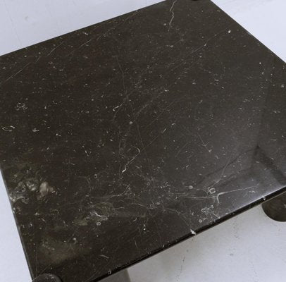 Mid-Century Modern Black Marble Square Coffee Table, 1970s-JG-1261771