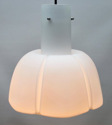 Mid-Century Modern Blown Glass Pendant/Suspension Fixture from Glashütte Limburg-MJY-1150382