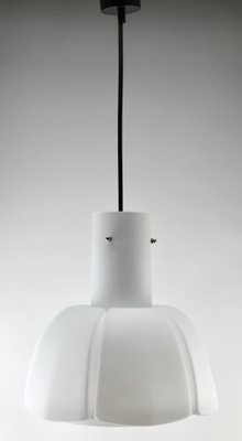 Mid-Century Modern Blown Glass Pendant/Suspension Fixture from Glashütte Limburg-MJY-1150382