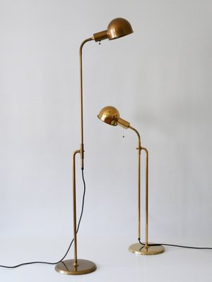 Mid-Century Modern Bola Reading Floor Lamps by Florian Schulz, 1970s, Set of 2-WPT-1282653