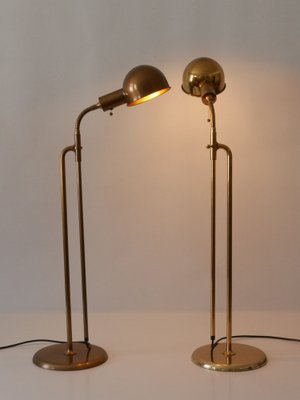 Mid-Century Modern Bola Reading Floor Lamps by Florian Schulz, 1970s, Set of 2-WPT-1282653