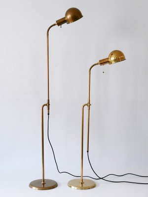 Mid-Century Modern Bola Reading Floor Lamps by Florian Schulz, 1970s, Set of 2-WPT-1282653