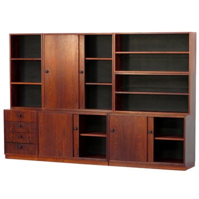 Mid-Century Modern Bookcase Cabinet in Rosewood, 1960s-UBE-1453060