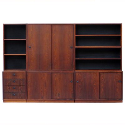 Mid-Century Modern Bookcase Cabinet in Rosewood, 1960s-UBE-1453060