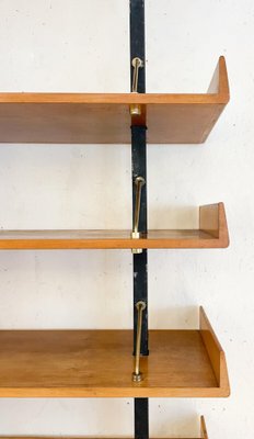 Mid-Century Modern Bookshelf by Angelo Mangiaroti and Bruno Morassutti, Italy, 1950s-FGA-1728559