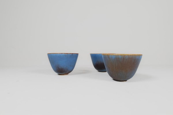 Mid-Century Modern Bowls attributed to Gunnar Nylund for Rörstrand, Sweden, 1950s, Set of 3-UYK-1772909