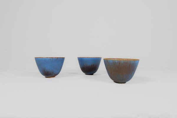 Mid-Century Modern Bowls attributed to Gunnar Nylund for Rörstrand, Sweden, 1950s, Set of 3-UYK-1772909