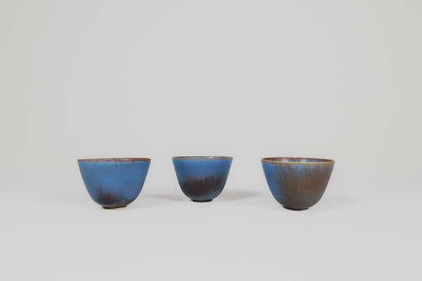 Mid-Century Modern Bowls attributed to Gunnar Nylund for Rörstrand, Sweden, 1950s, Set of 3-UYK-1772909