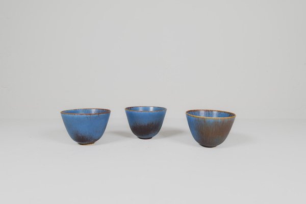 Mid-Century Modern Bowls attributed to Gunnar Nylund for Rörstrand, Sweden, 1950s, Set of 3-UYK-1772909