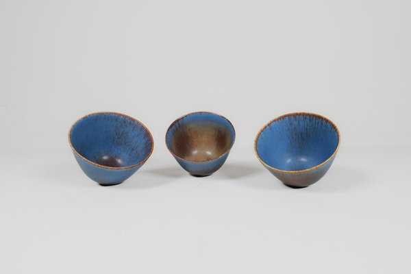 Mid-Century Modern Bowls attributed to Gunnar Nylund for Rörstrand, Sweden, 1950s, Set of 3-UYK-1772909