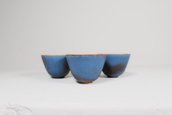 Mid-Century Modern Bowls attributed to Gunnar Nylund for Rörstrand, Sweden, 1950s, Set of 3-UYK-1772909