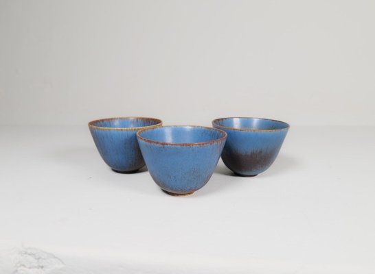 Mid-Century Modern Bowls attributed to Gunnar Nylund for Rörstrand, Sweden, 1950s, Set of 3-UYK-1772909