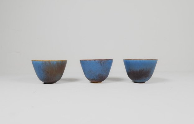 Mid-Century Modern Bowls attributed to Gunnar Nylund for Rörstrand, Sweden, 1950s, Set of 3-UYK-1772909