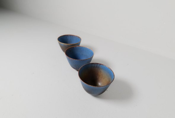 Mid-Century Modern Bowls attributed to Gunnar Nylund for Rörstrand, Sweden, 1950s, Set of 3-UYK-1772909