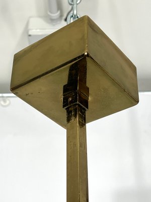 Mid-Century Modern Brass Chandelier by Sciolari, Italy, 1970s-OT-1195875