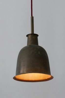 Mid-Century Modern Brass Church Pendant Lamp, Germany, 1950s-WPT-914839