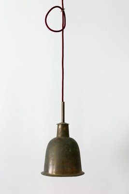 Mid-Century Modern Brass Church Pendant Lamp, Germany, 1950s-WPT-914839