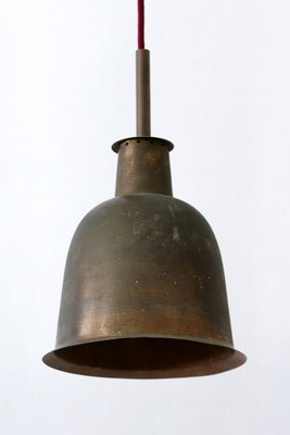 Mid-Century Modern Brass Church Pendant Lamp, Germany, 1950s-WPT-914839