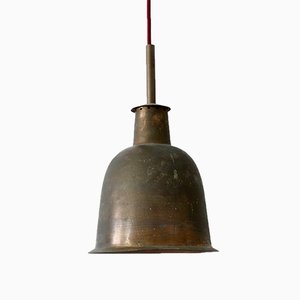 Mid-Century Modern Brass Church Pendant Lamp, Germany, 1950s-WPT-914839