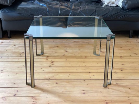 Mid-Century Modern Brass Coffee Table by Peter Ghyczy, 1970s-WSA-968369