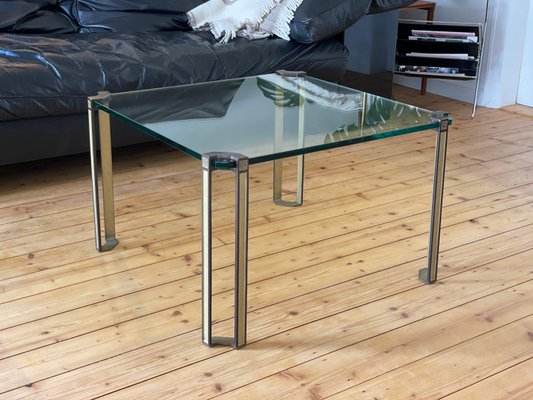 Mid-Century Modern Brass Coffee Table by Peter Ghyczy, 1970s-WSA-968369