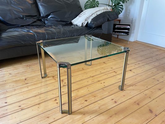 Mid-Century Modern Brass Coffee Table by Peter Ghyczy, 1970s-WSA-968369