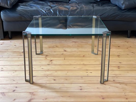 Mid-Century Modern Brass Coffee Table by Peter Ghyczy, 1970s-WSA-968369