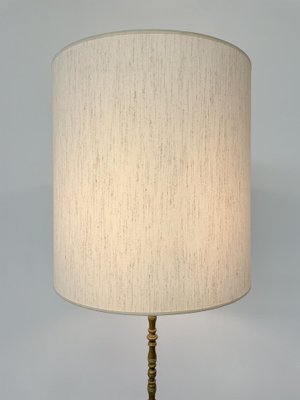 Mid-Century Modern Brass Floor Lamp, 1940s-FGA-1723525