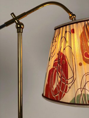 Mid-Century Modern Brass Floor Lamp from Rupert Nikoll, Austria, 1950s-BAF-763380