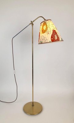 Mid-Century Modern Brass Floor Lamp from Rupert Nikoll, Austria, 1950s-BAF-763380