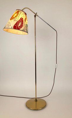 Mid-Century Modern Brass Floor Lamp from Rupert Nikoll, Austria, 1950s-BAF-763380