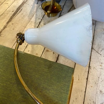 Mid-Century Modern Brass Italian Scissor Lamp in the Style of Stilnovo, 1960s-NMK-1438303