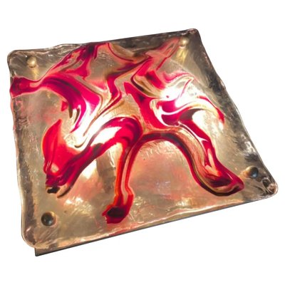 Mid-Century Modern Brass & Murano Glass Wall Light from La Murrina, 1960s-NMK-1288814