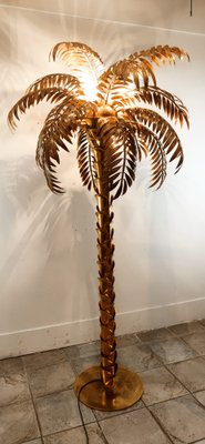 Mid-Century Modern Brass Palm, 1970s-QLH-1122074