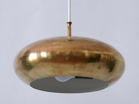 Mid-Century Modern Brass Pendant Lamp by Falkenbergs Belysning, Sweden, 1960s-WPT-2016347