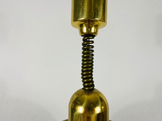 Mid-Century Modern Brass Pendant Lamp from WKR, 1970s, Germany-PUK-826873