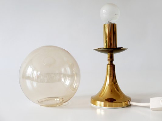 Mid-Century Modern Brass Table Lamp from Sölken Leuchten, Germany, 1960s-WPT-1093296