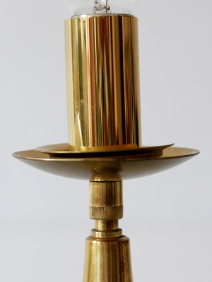 Mid-Century Modern Brass Table Lamp from Sölken Leuchten, Germany, 1960s-WPT-1093296