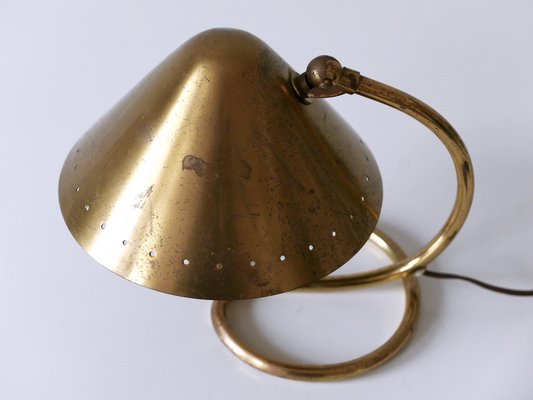 Mid-Century Modern Brass Wall Light, Sweden, 1950s-WPT-1772379